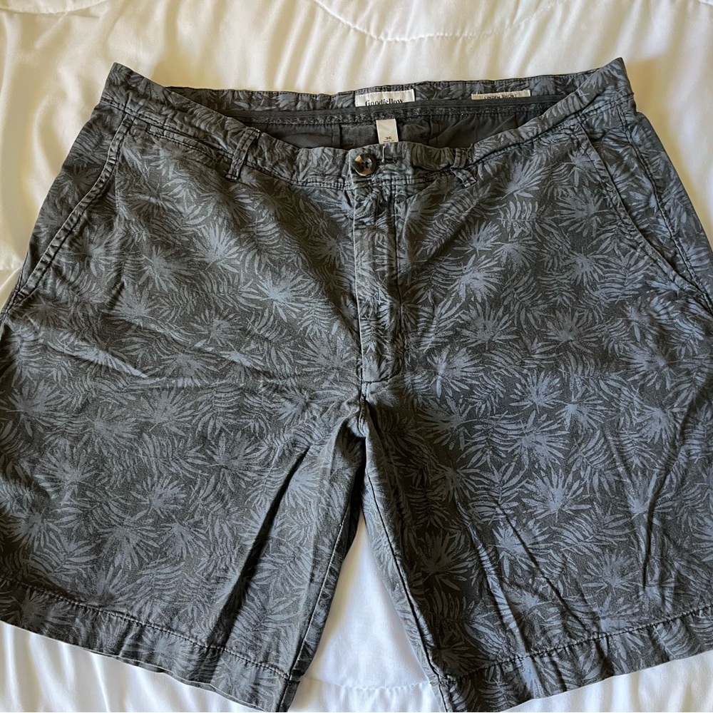 GoodFellow & Co Men’s Shorts, Size 36 With Belt Loops & Pockets